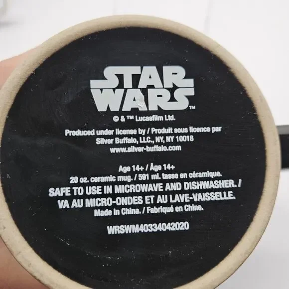 Star Wars The Mandalorian Grogu The Child in Ship Coffee Mug Cup Licensed - Picture 4 of 4